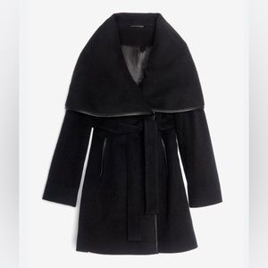 Menchi for Intermix belt waist coat with leather trim